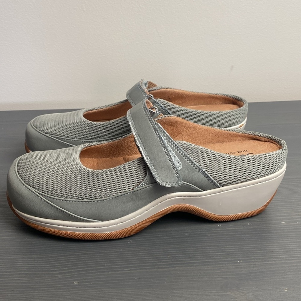 Softwalk Arcadia cushioned leather Mary Jane clogs size 9N - Picture 10 of 10